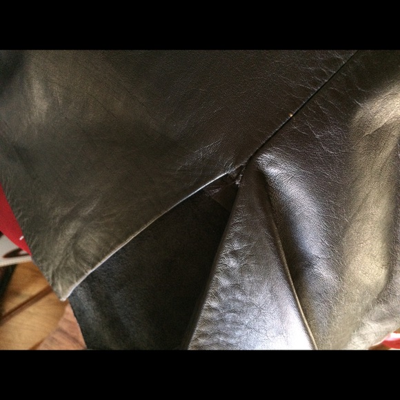 J. Percy for Marvin Richards Leather Skirt 8 (4) - Picture 6 of 11